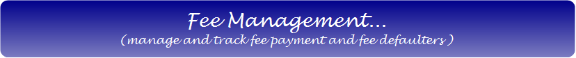 Fee Managament