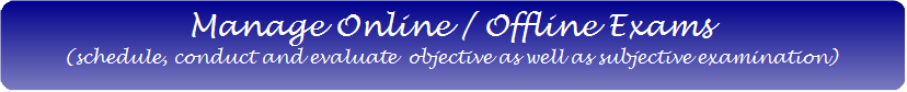 Online Offline Exams