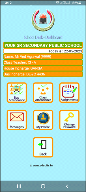 School Desk APP Logo